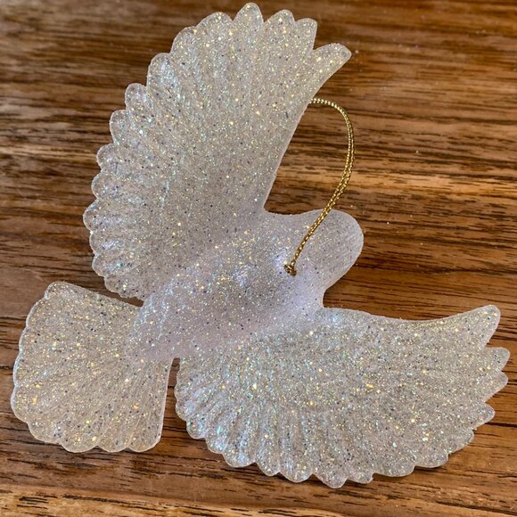 Vintage Holiday Bird & Tree Ornaments, Set of 5 - Picture 7 of 10